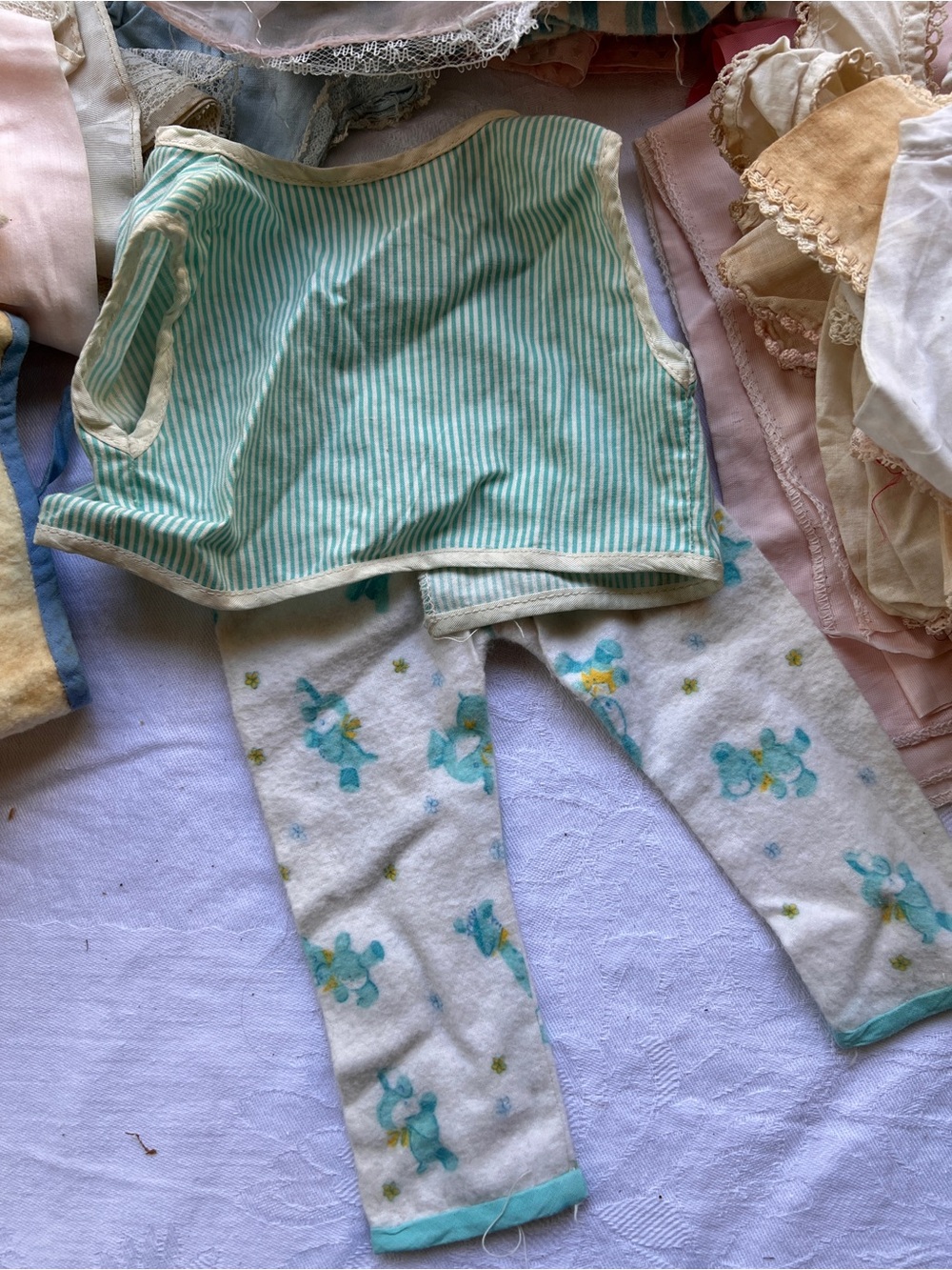 Antique Baby Doll Clothing & Accessories Bundle - Picture 9 of 11